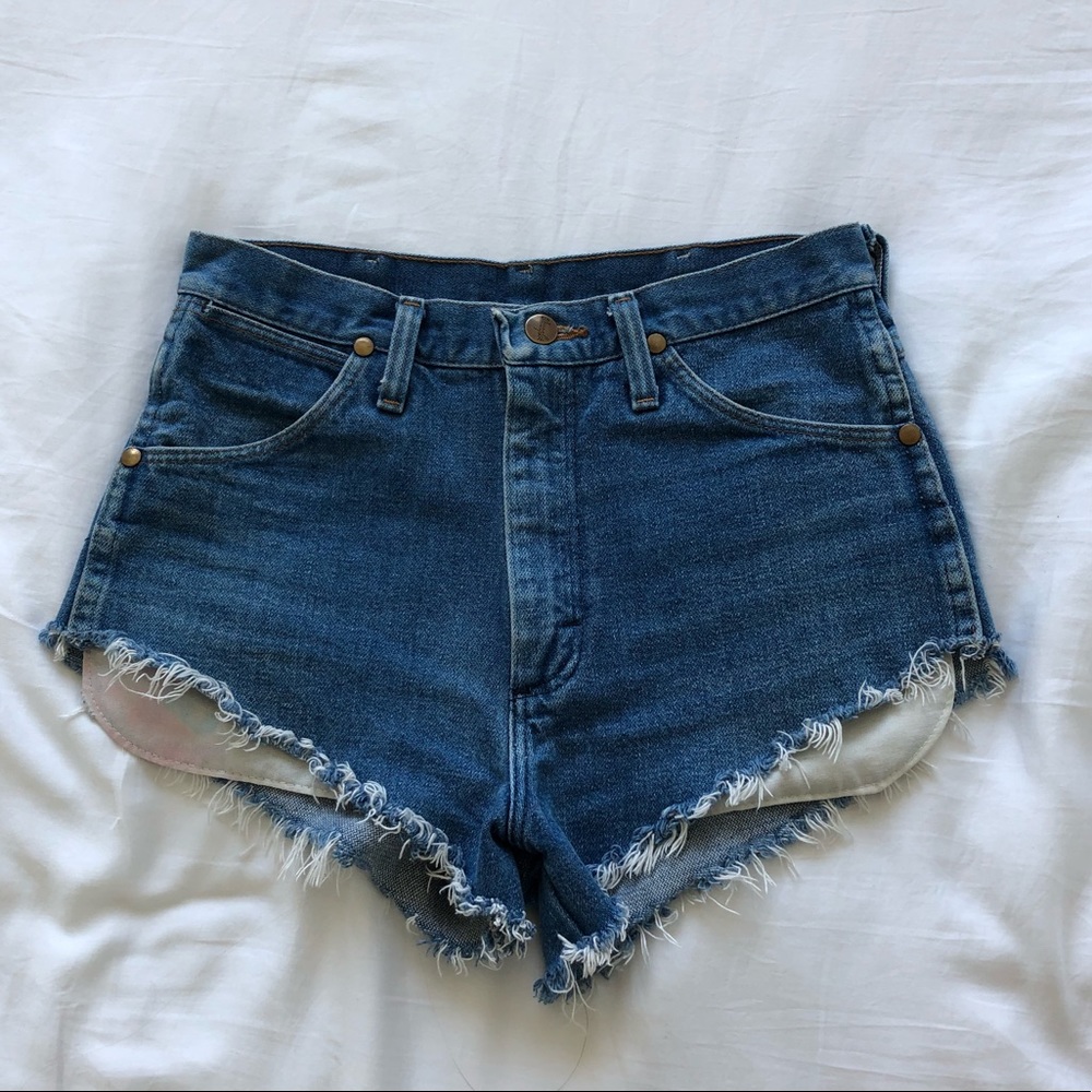 Wrangler jean shorts
